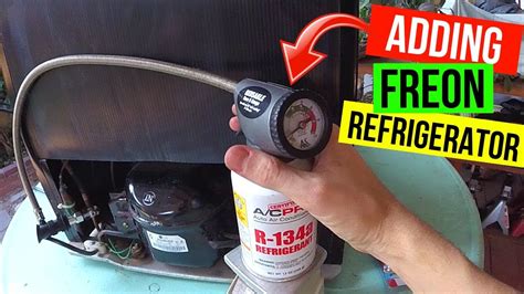 adding freon to fridge|How To Recharge Freezer or Refrigerator